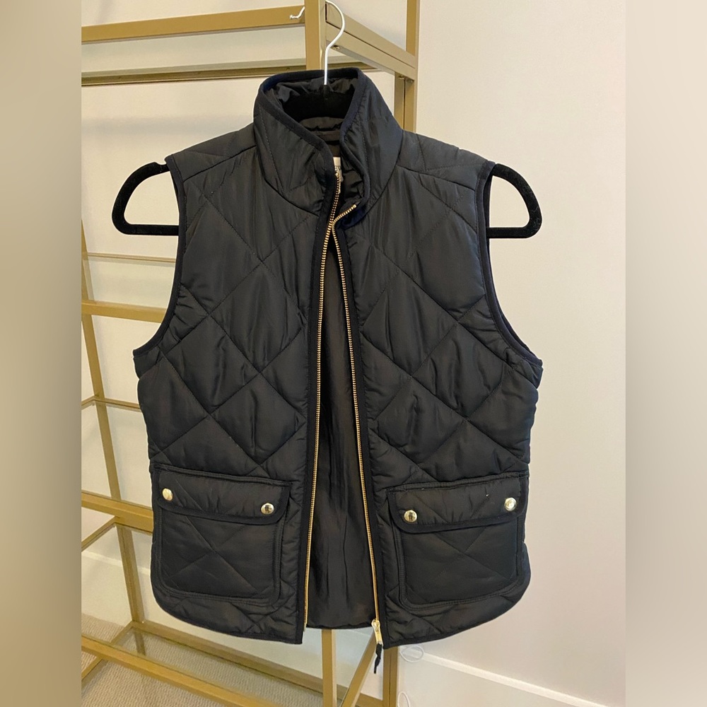J Crew Black Vest Size XXS - Great condition!